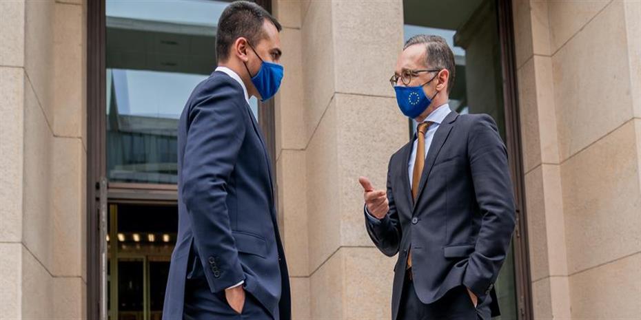 Πανδημία, τουρισμός και Λιβύη στη συνάντηση Μάας-Ντι Μάιο